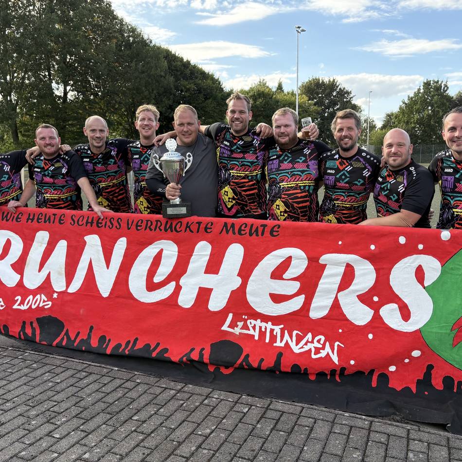 Turnier in Lüttingen: Crunchers LUE sind neuer Dorfmeister