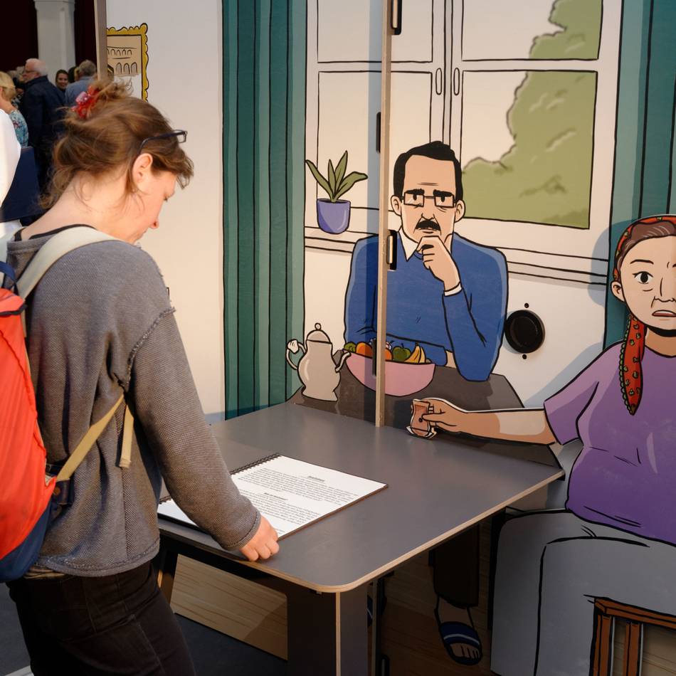Ausstellung in Kleve: Parcours durch die Islamdebatte in der Gesamtschule am Forstgarten