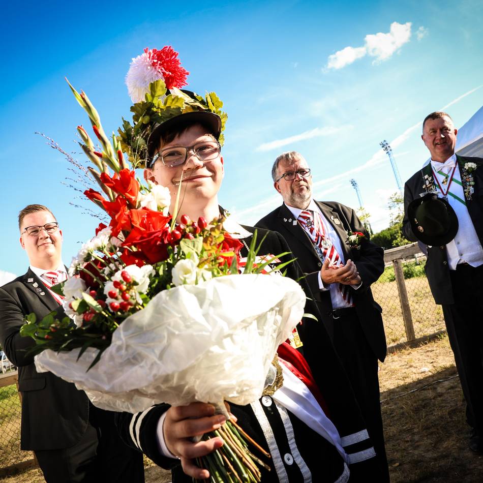 Weitere Wettbewerbe auf der Festwiese in Neuss: Ein kleiner König und zwei weitere Sieger