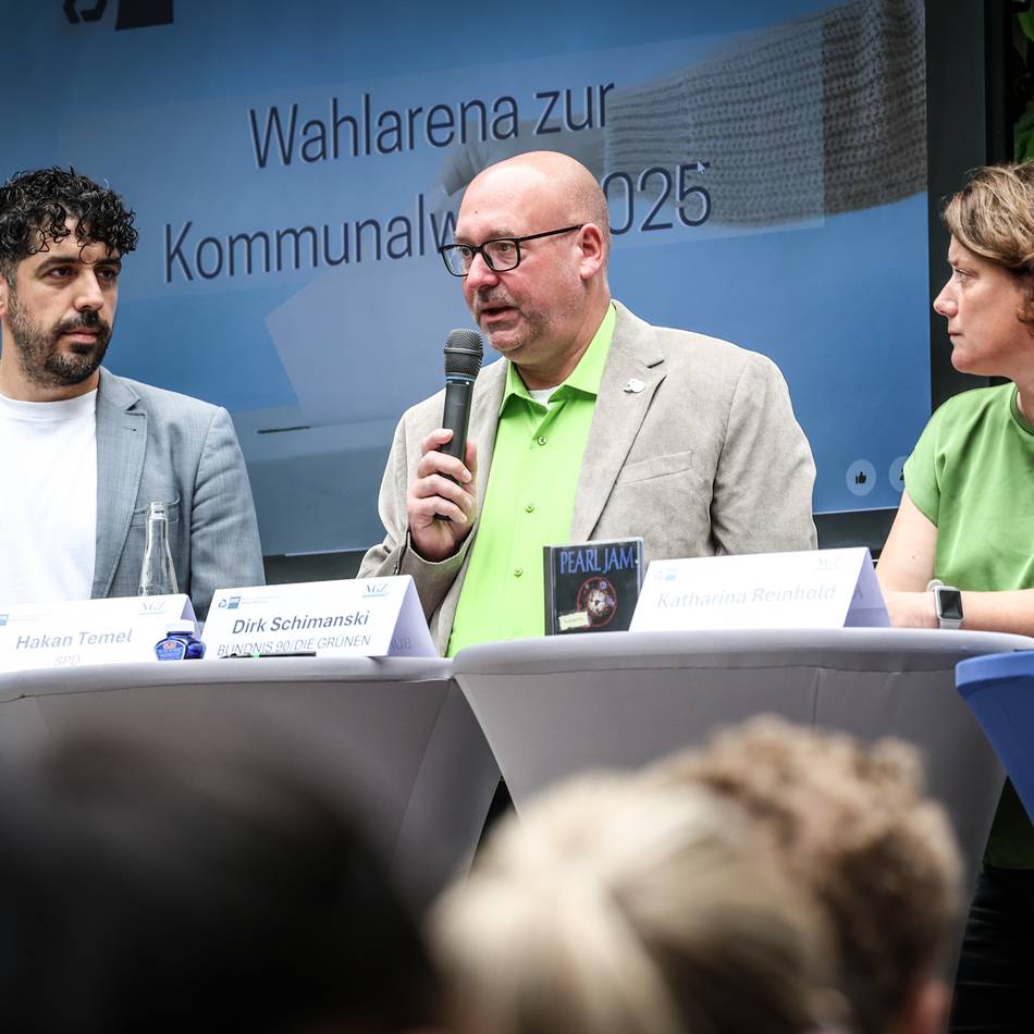 Debatte zur Landratswahl 2025 im Rhein-Kreis Neuss: „Das wird die ganze Gegend revolutionieren“