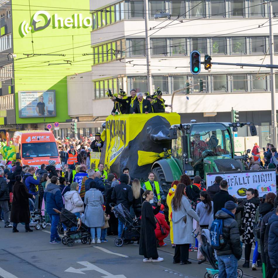 Karneval in Krefeld: Rosenmontagszug 2026 ist gerettet