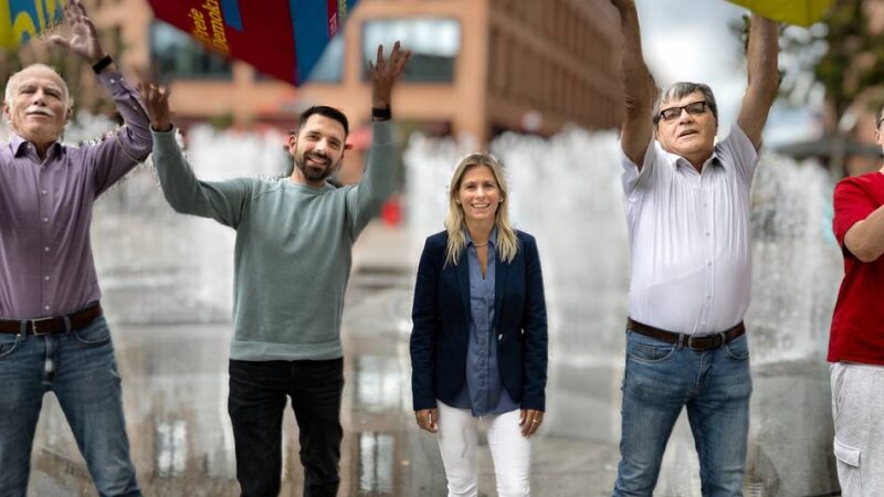 Kundgebung am Eierplatz: Monheimer FDP wirbt für Kurswechsel und hofft auf Rückkehr in den Rat