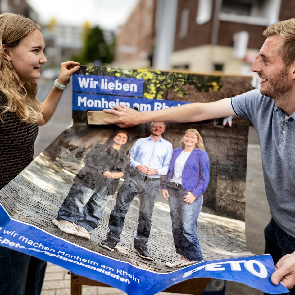 Vor der Kommunalwahl: Monheims Parteien ziehen Bilanz zum Wahlkampf-Endspurt