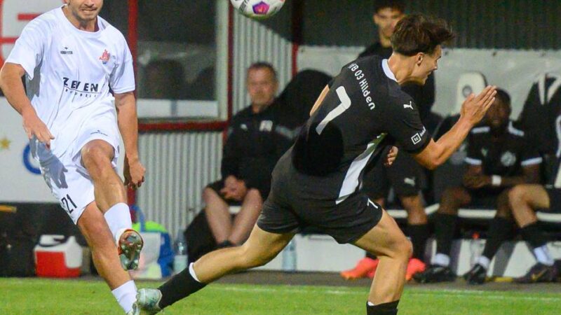 1:4 gegen den VfB Hilden: Der 1. FC Kleve leitet seine Niederlage wieder selbst ein