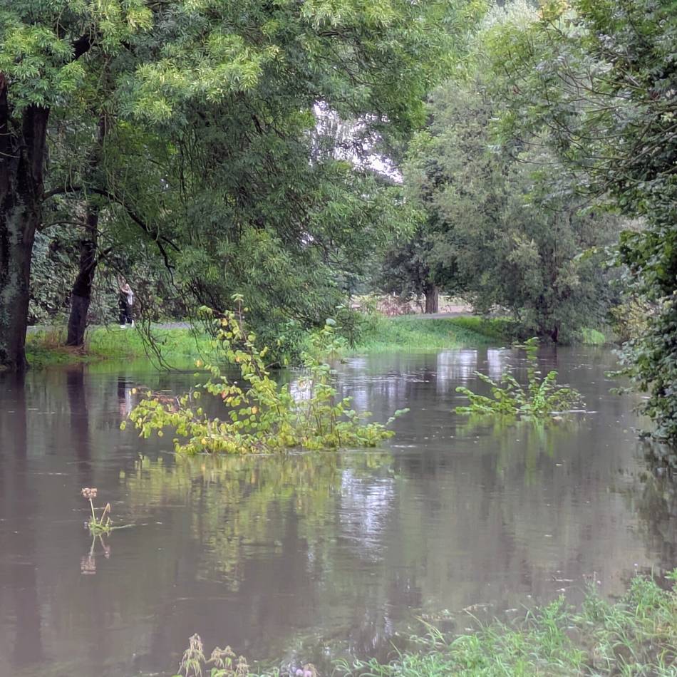 Bilanz nach Evakuierung des Grenzwegs in Neersen: Mehr als doppelt so viel Regen wie normalerweise im gesamten September