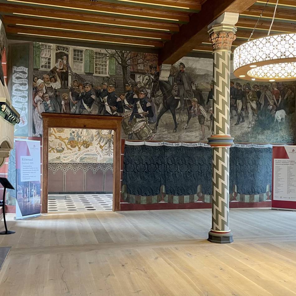 Wahrzeichen des Bergischen Landes: Das neue Gesicht von Schloss Burg