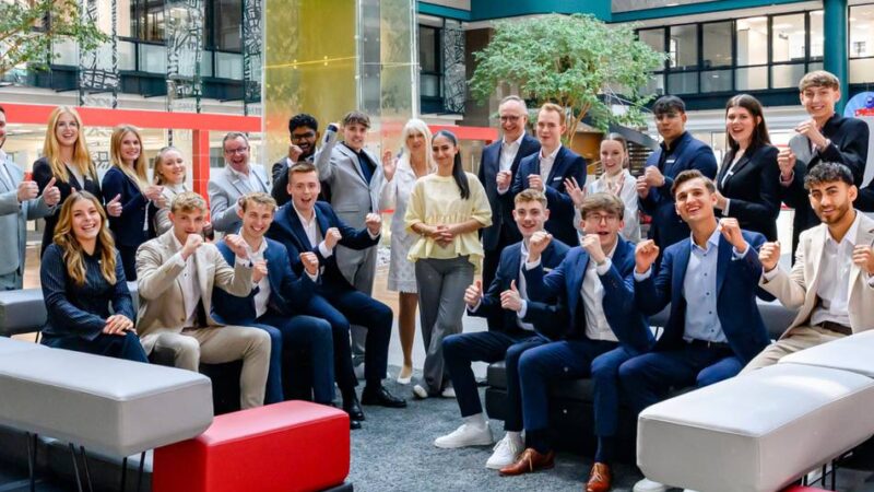 Ausbildungsstart in Mönchengladbach: Wir sind die neuen Azubis!