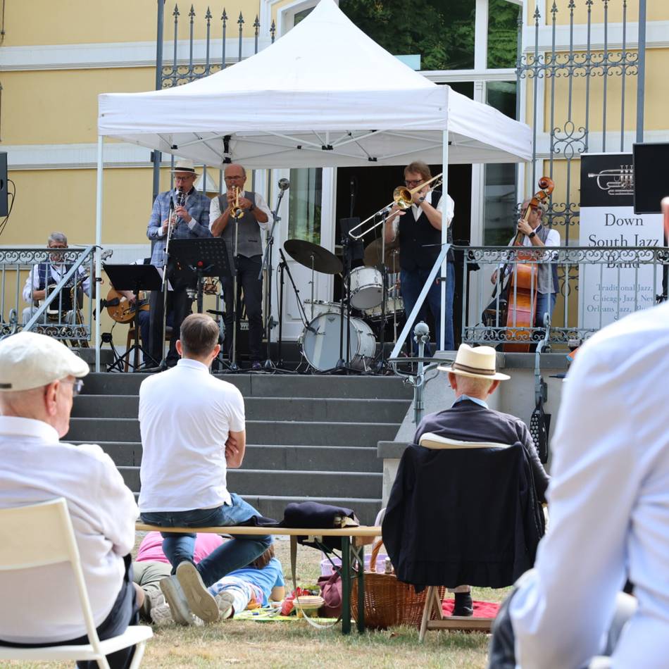 Jazzpicknick im Stadtpark: „Down South Jazzband“ bringt Chicago-Sound nach Grevenbroich