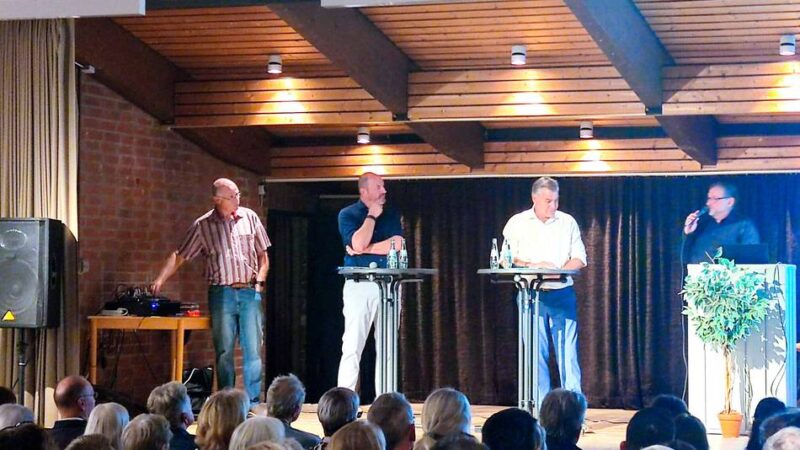 Kommunalwahl in Brüggen: Die Bürgermeisterkandidaten im Schlagabtausch