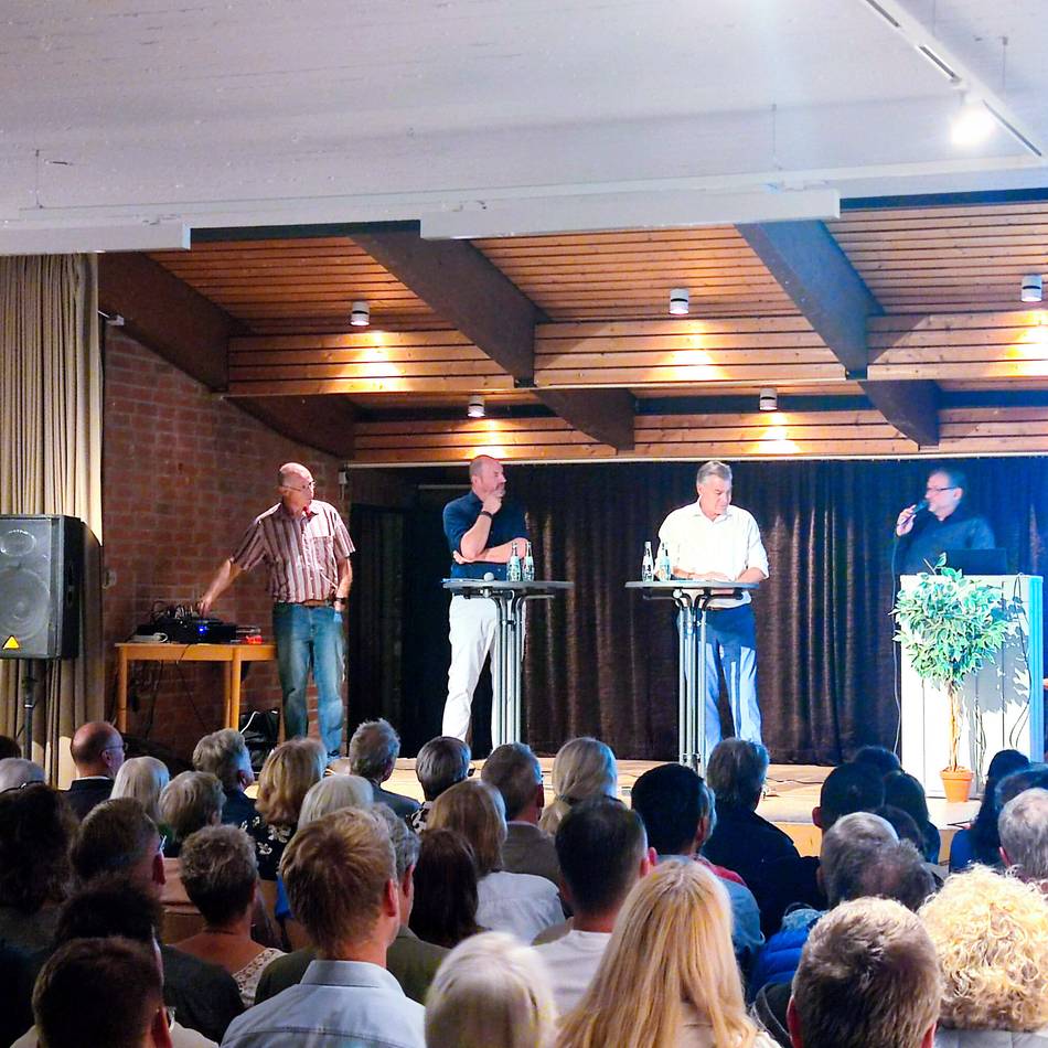 Kommunalwahl in Brüggen: Die Bürgermeisterkandidaten im Schlagabtausch