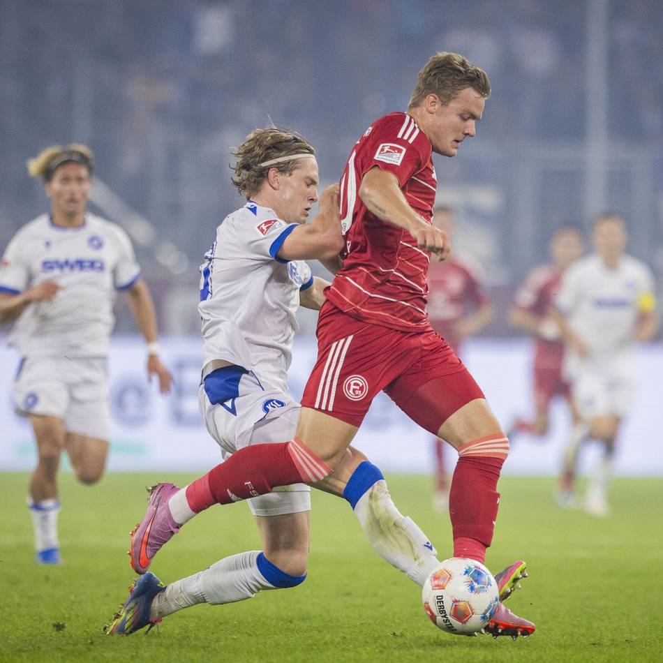 Zwei Argumente gegen den Dänen: Darum spielte Fortuna-Profi Rasmussen gegen den KSC so wenig