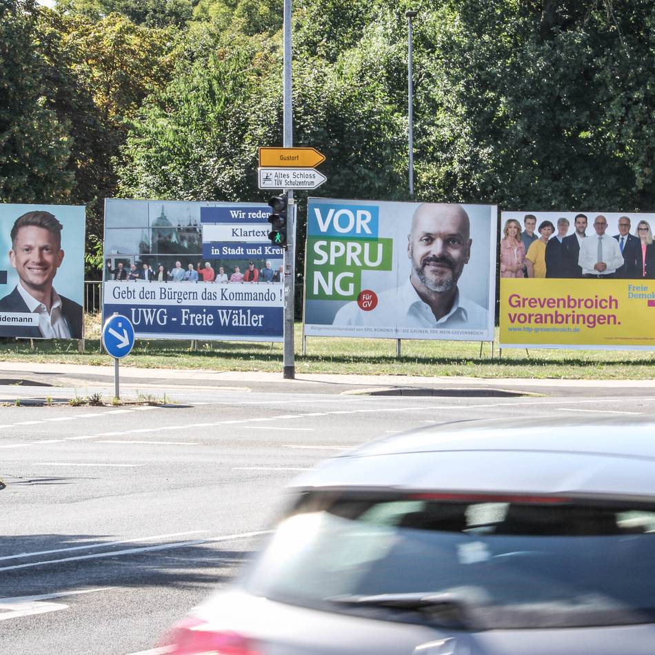 Wer wird neuer Bürgermeister?: 52.000 Grevenbroicher haben diesen Sonntag die Wahl