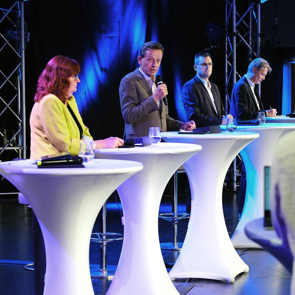 Kommunalwahl Ratingen: Bürgermeisterkandidaten stellen sich Fragenhagel