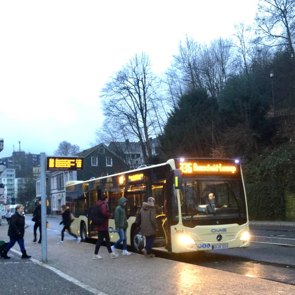 Umbauarbeiten in Hückeswagen: Busse halten ab 11. September wieder an Bahnhofstraße
