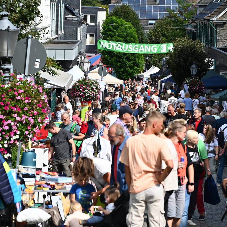 Hückeswagener Traditionsfest ohne Schloss und Marktstraße: Das „neue“ Altstadtfest kommt gut an
