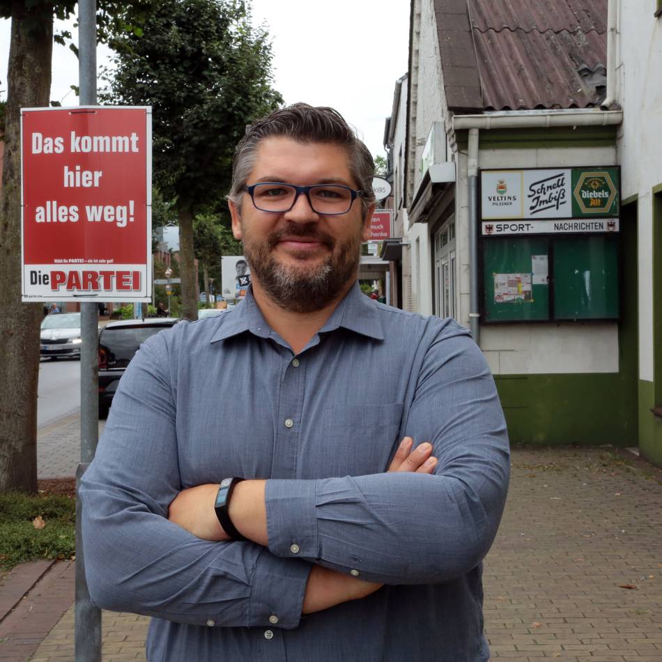 Kommunalwahl in Alpen: Die Partei will mit Alpenern ins Gespräch kommen