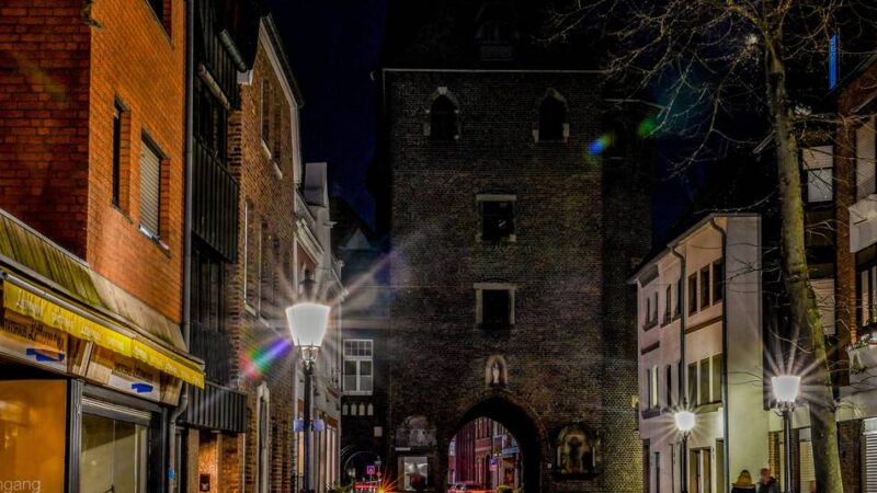 Umweltaktion in Kempen: Stadt verdunkelt Wahrzeichen zur Earth Night