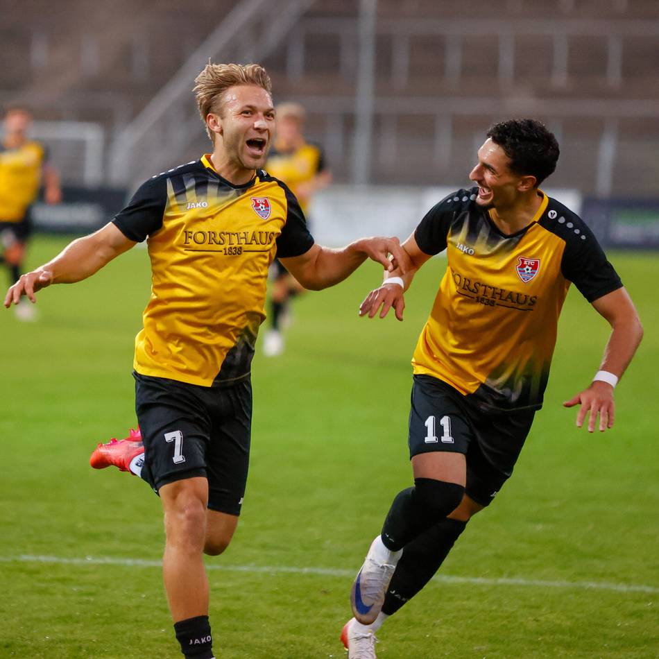 Pokal-Achtelfinale ist erreicht: Geniestreich und Traum-Volley – der KFC schlägt Biemenhorst erneut deutlich