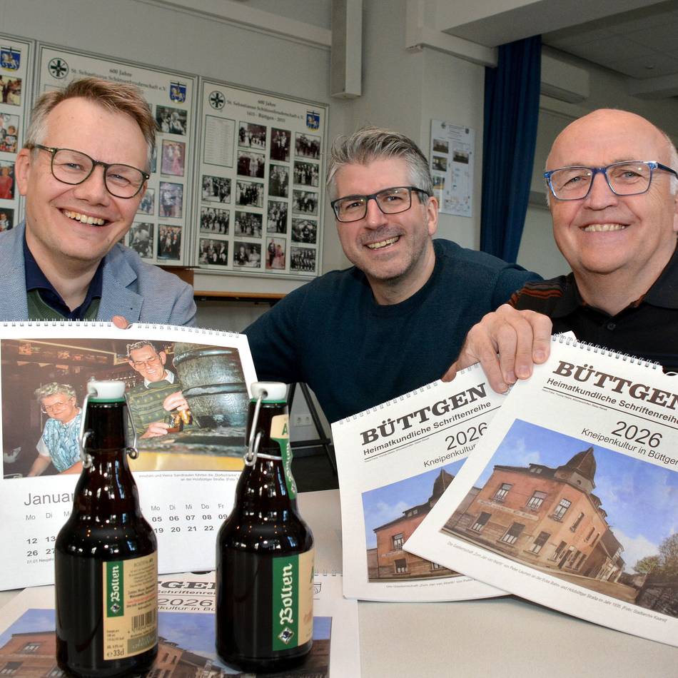 Neuer Kalender vom Büttgener Arbeitskreis Heimatkunde: „In Büttgen gibt es keine echte Kneipe mehr“