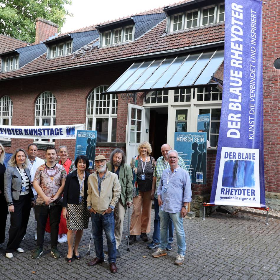 Kunsttage Rheydt in Mönchengladbach: Das Mensch-Sein als Kunst im Bahnhof Geneicken