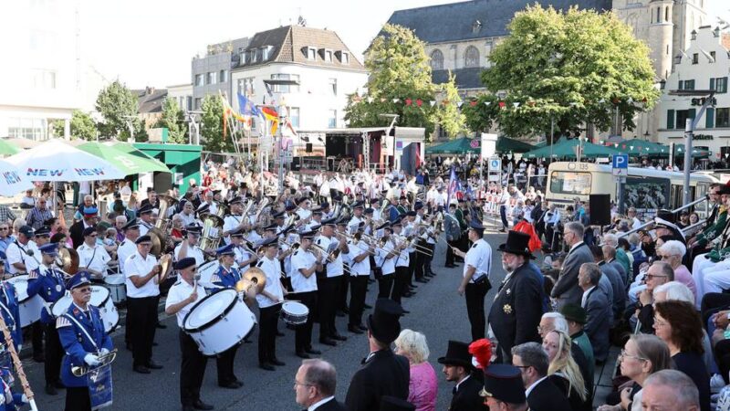 Stadtschützenfest 2025: 20.000 feiern in Gladbach die „Tage der Freude“