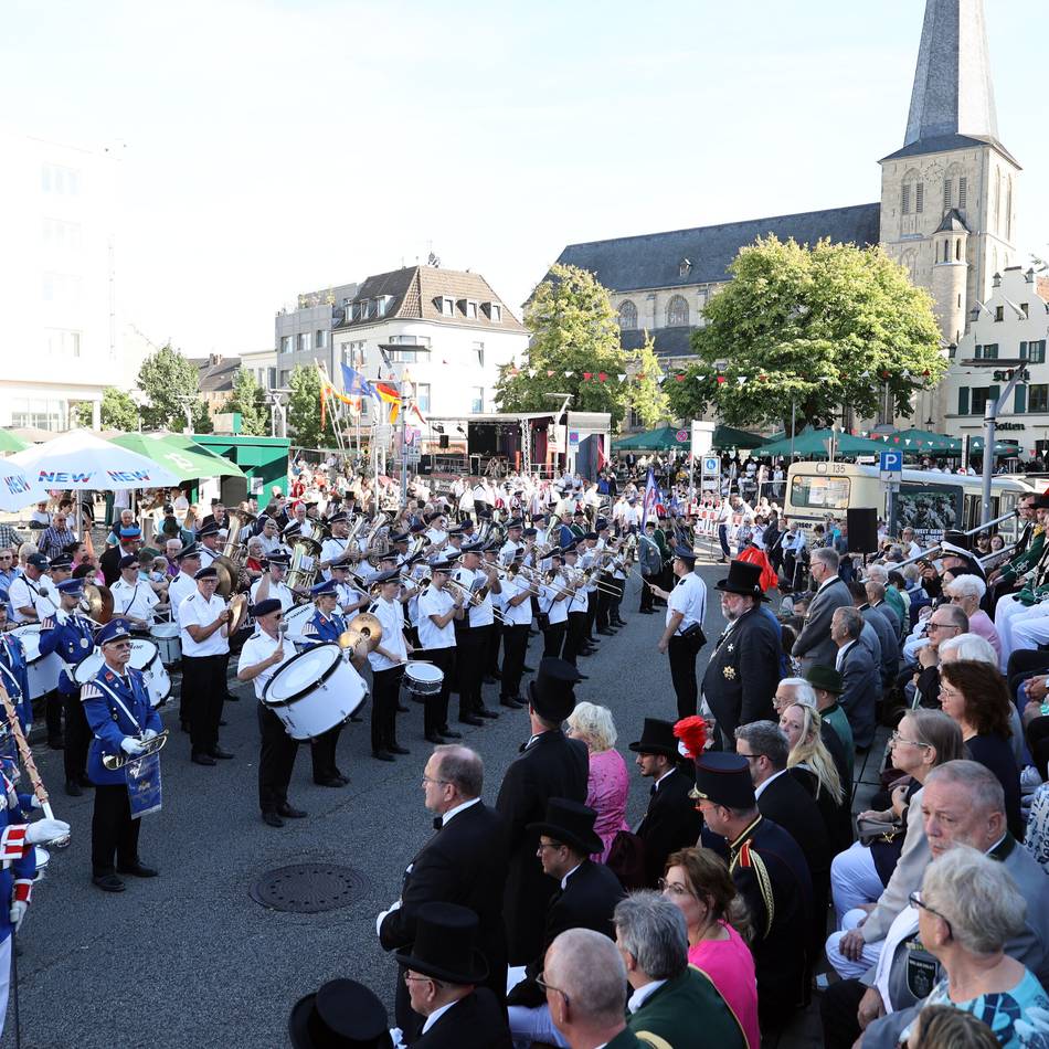 Stadtschützenfest 2025: 20.000 feiern in Gladbach die „Tage der Freude“