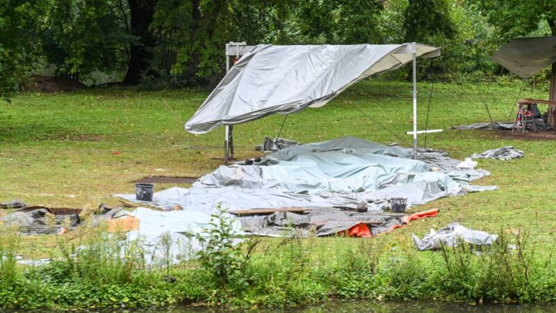 Kulturinsel Nepix Kull: Was es mit den Arbeiten im Moerser Schlosspark auf sich hat