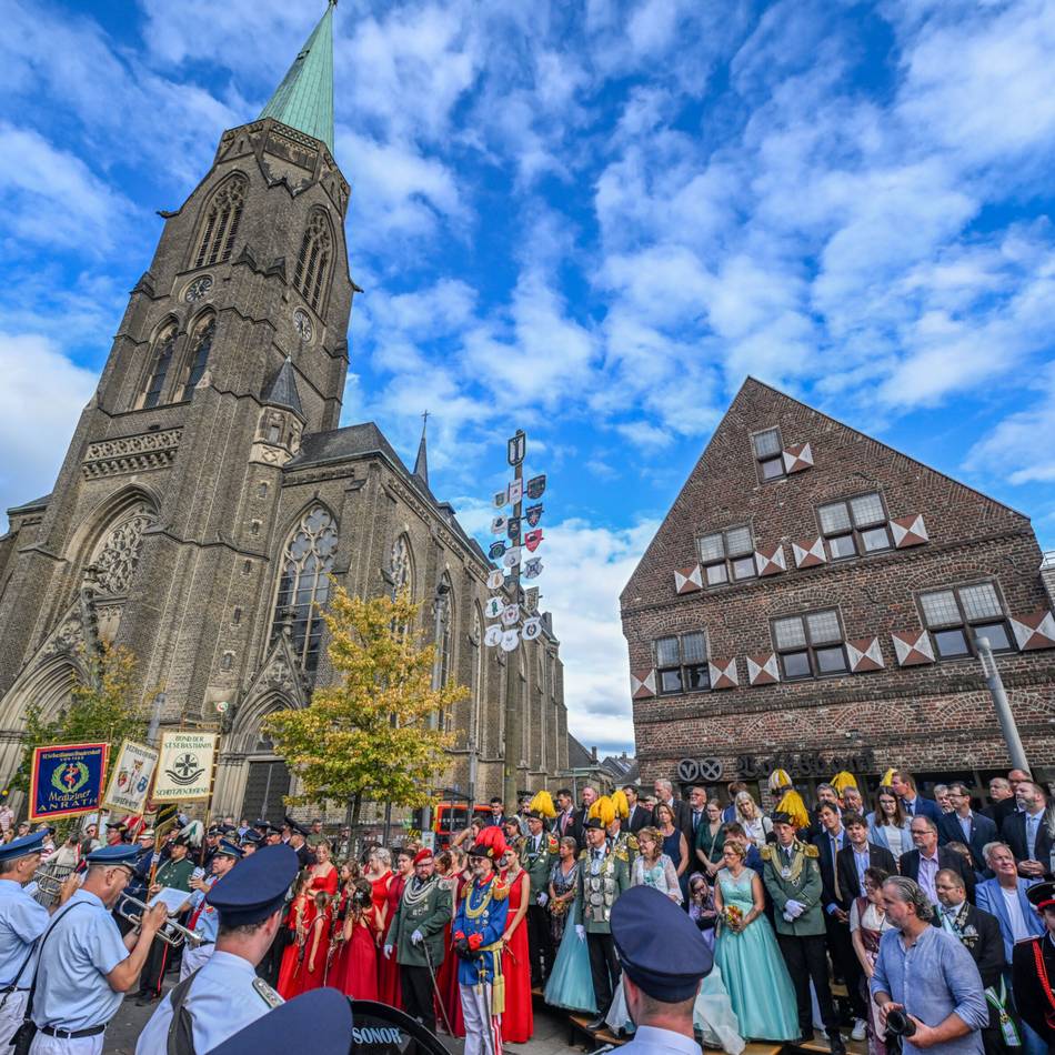 St.-Sebastianus-Bruderschaft zufrieden: Schützenfest in Anrath gut besucht