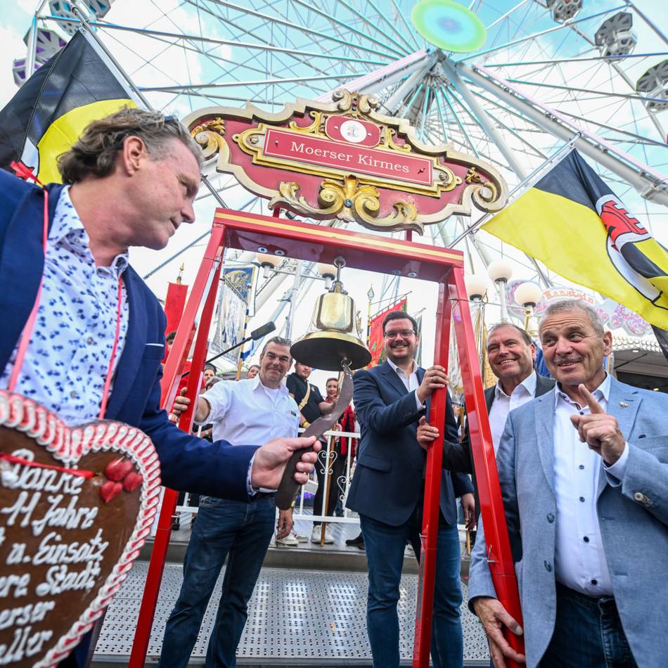 Fünf Tage Volksfest: Moerser Kirmes ist eröffnet