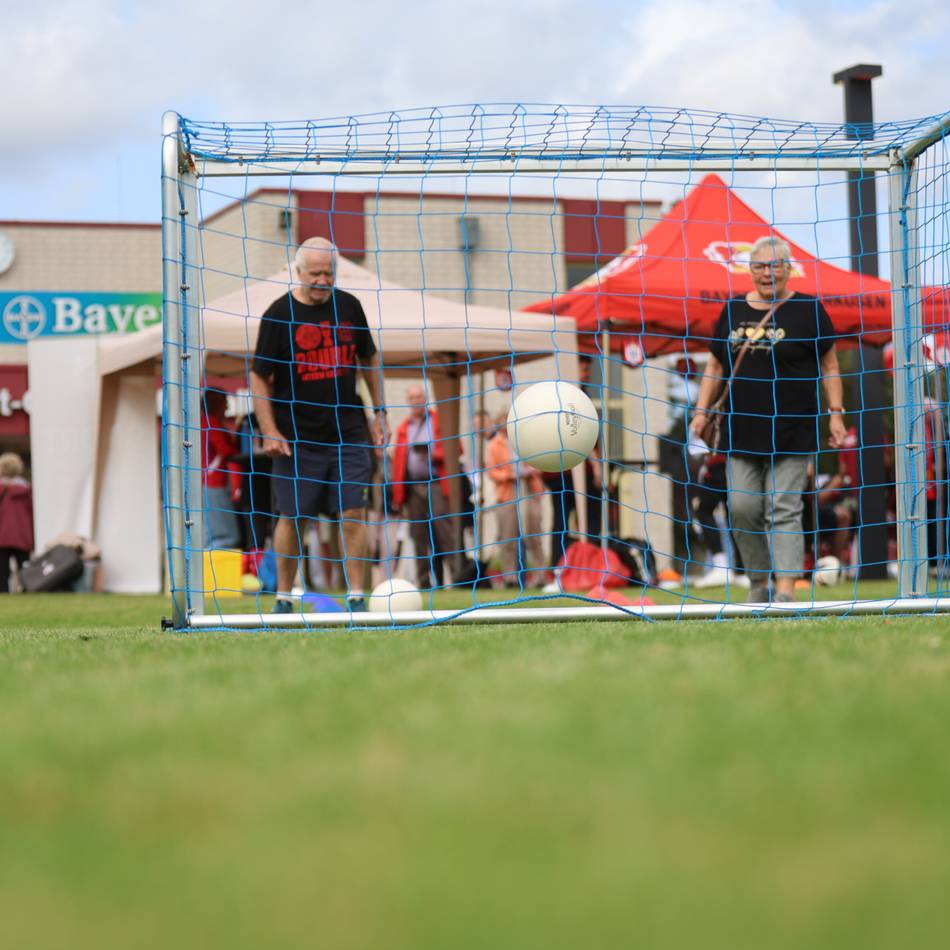 Beim TSV Bayer Leverkusen: Bewegung, Ernährung und Versorgung im Alter
