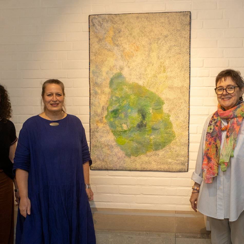 Neue Ausstellung im deutschen Textilmuseum: 31 Künstlerquilts von 15 Frauen aus acht Nationen