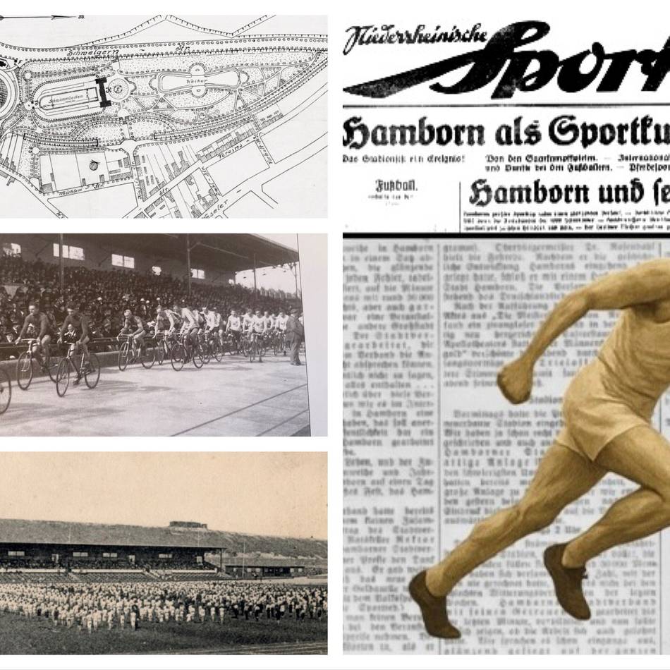 Sportstätte im Duisburger Norden: Schwelgernstadion 1925 – ein Fest wie aus einer anderen Zeit