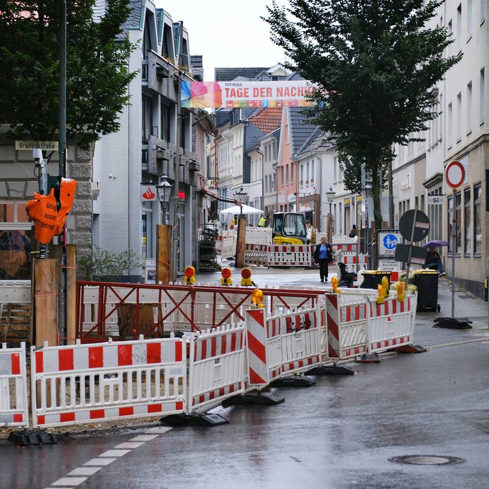 Neue Initiative: Mehr Tempo bei Bauarbeiten in der City