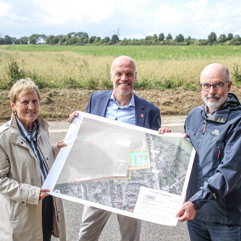Bauvorhaben in Grevenbroich: Neues Regenbecken soll Orken vor Schlamm-Flut schützen