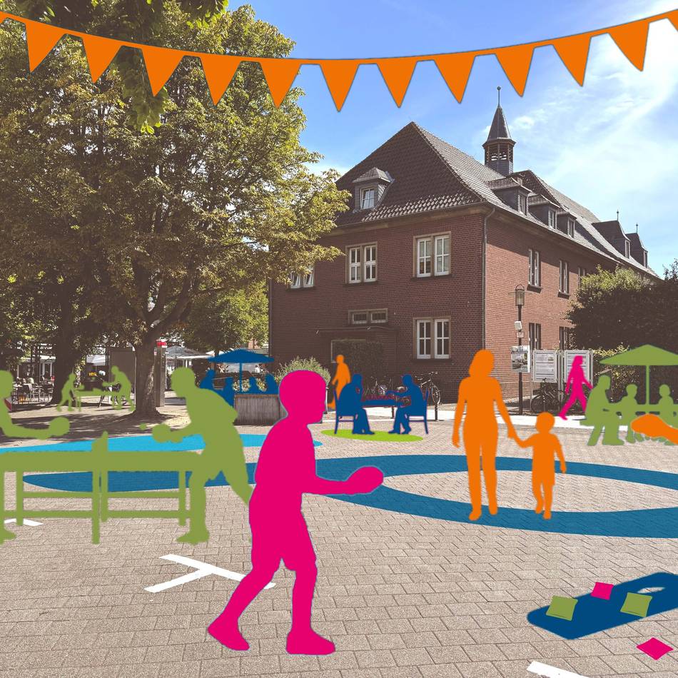 Aktion im September: Dormagen experimentiert mit der Kölner Straße