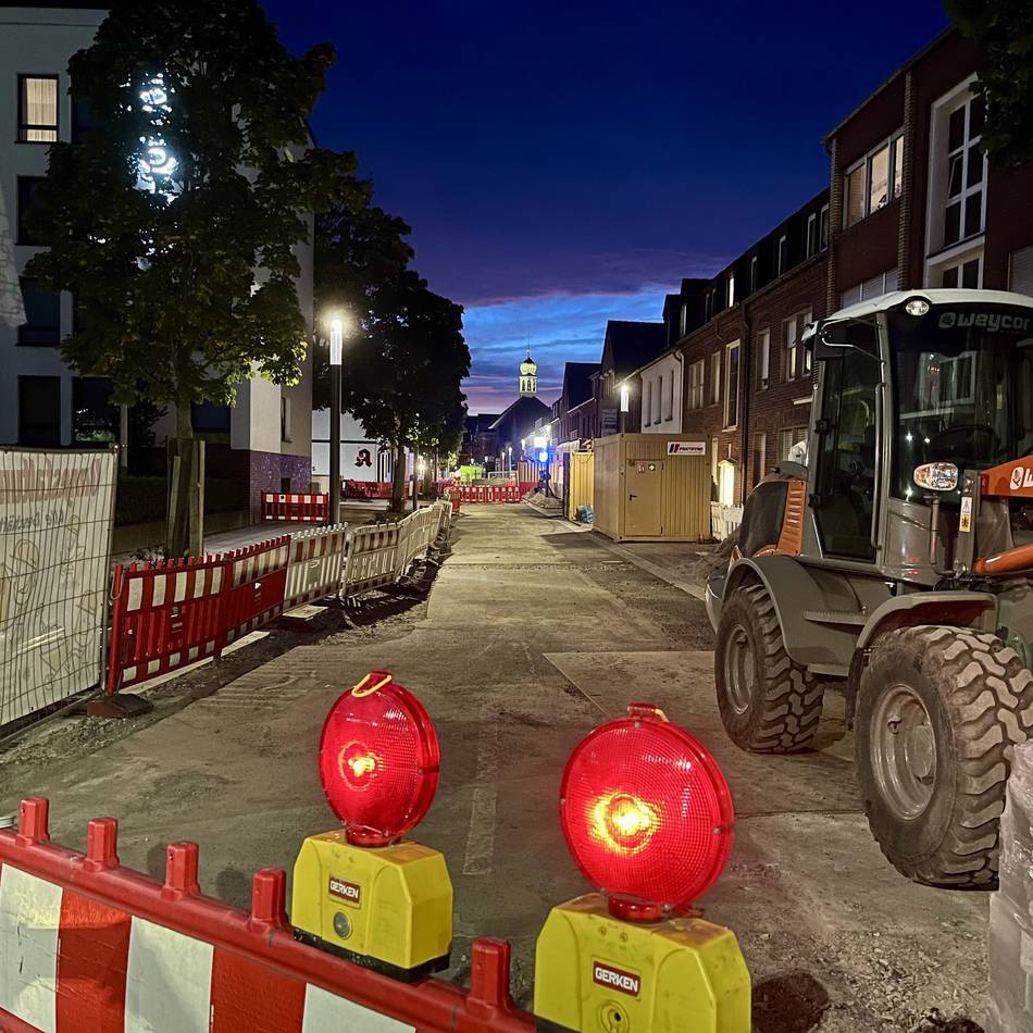 Modernisierung der Gelderner Innenstadt: Gelderstraße soll im Oktober fertig werden