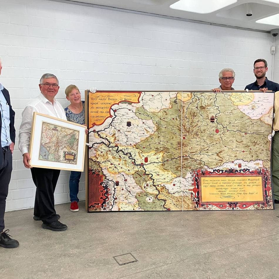 Ausstellung in Kalkar: Karten der Welt — Ein Blick in die Arbeit von Christian Sgrooten