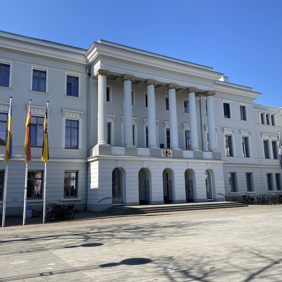 Nach mehreren Zwischenfällen: Zugang zu OB-Büro im Krefelder Rathaus wird extra gesichert
