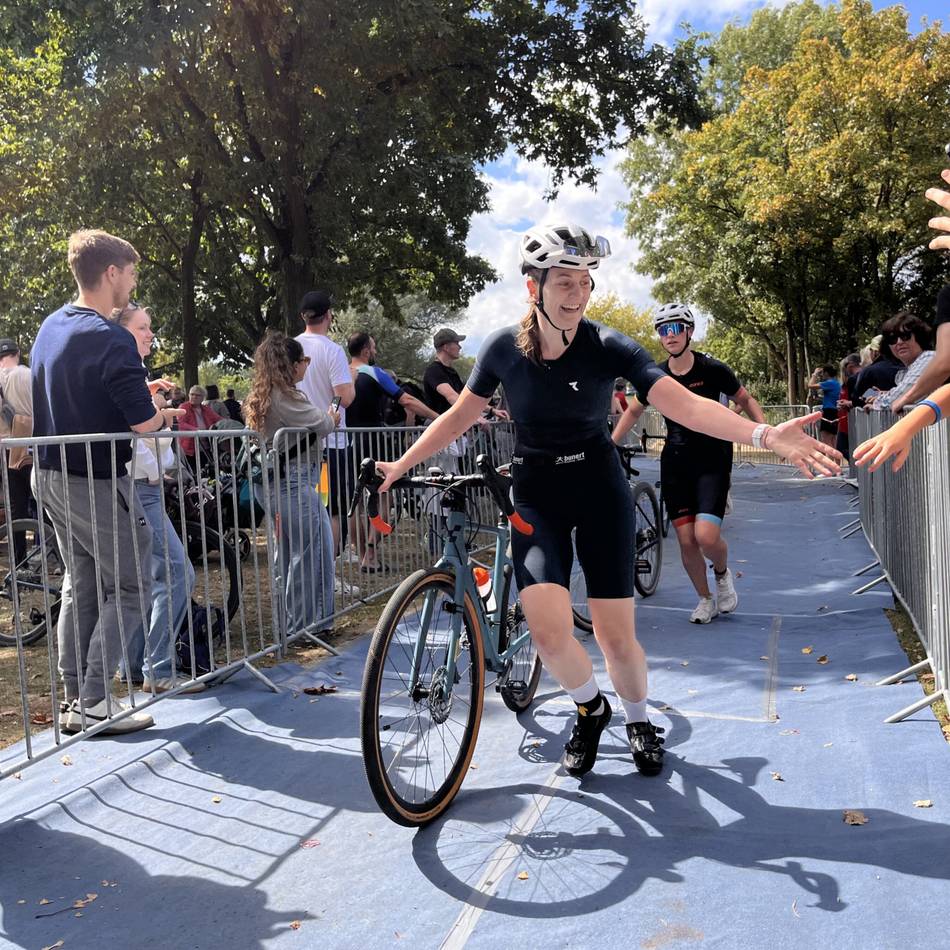 36. Covestro-Triathlon des SC Krefeld: Wenn beim Familienausflug Badekappe, Rennrad und Laufschuhe nicht fehlen dürfen