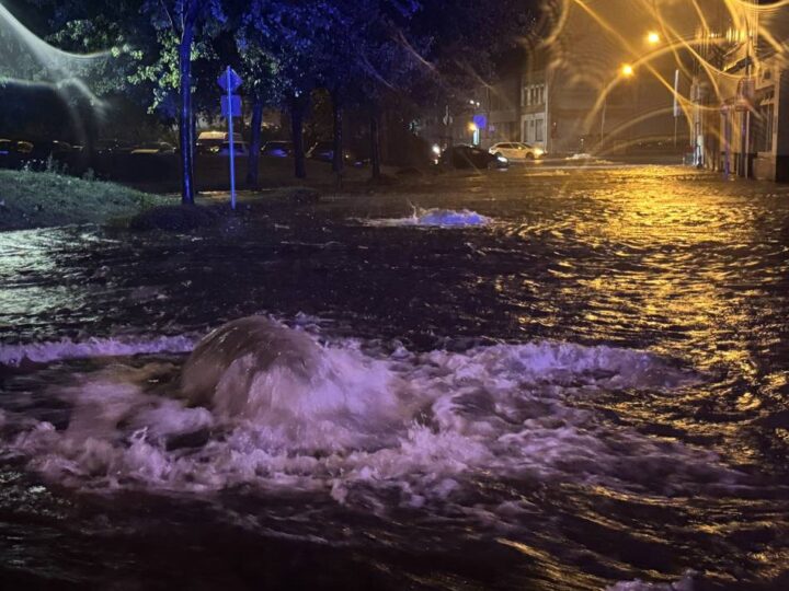 Unwetter mit Starkregen: Tief Walter überschwemmt Teile von Mönchengladbach