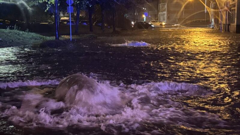 Unwetter mit Starkregen: Tief Walter überschwemmt Teile von Mönchengladbach