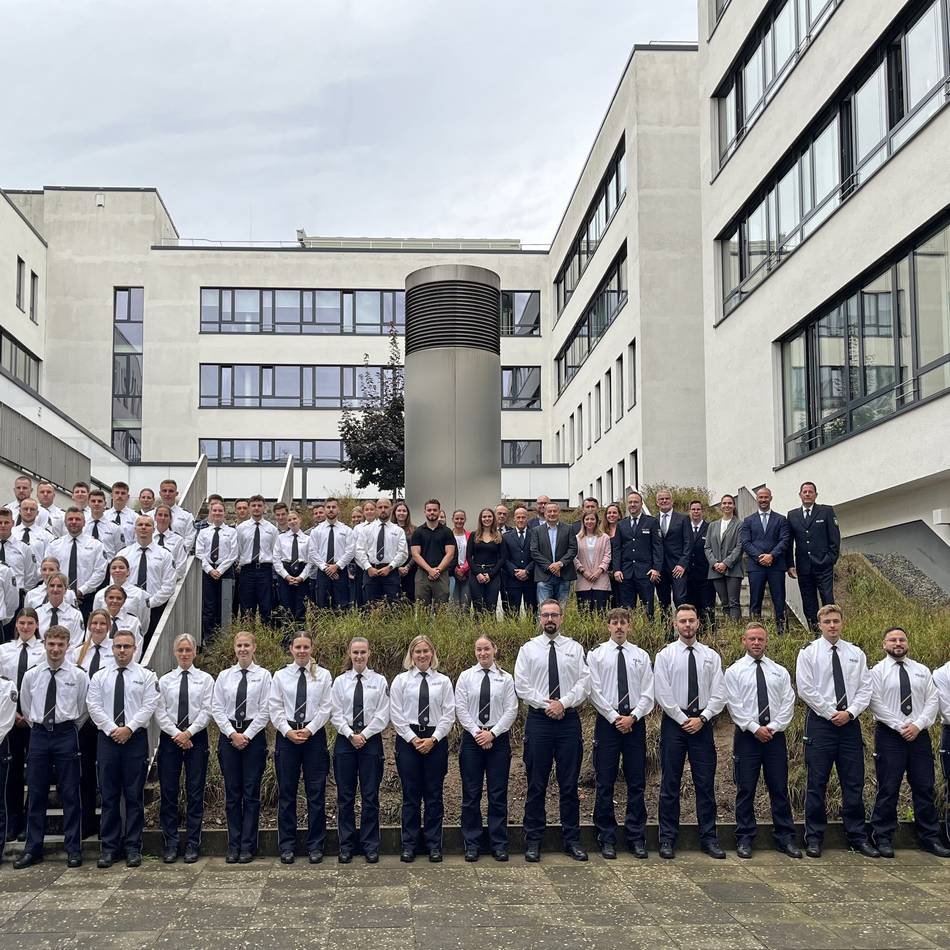 Für die Sicherheit in der Stadt: Das sind die 58 „Neuen“ bei der Mönchengladbacher Polizei