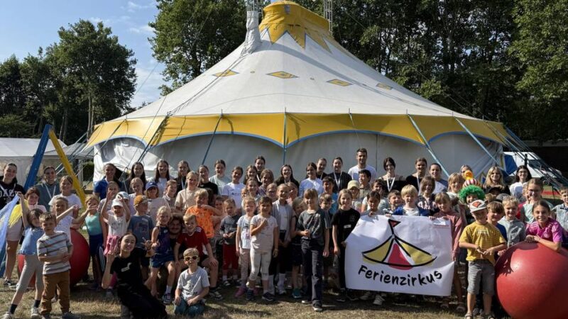 Drei Wochen volles Programm: Über 200 Kinder beim Ferienzirkus in Grevenbroich