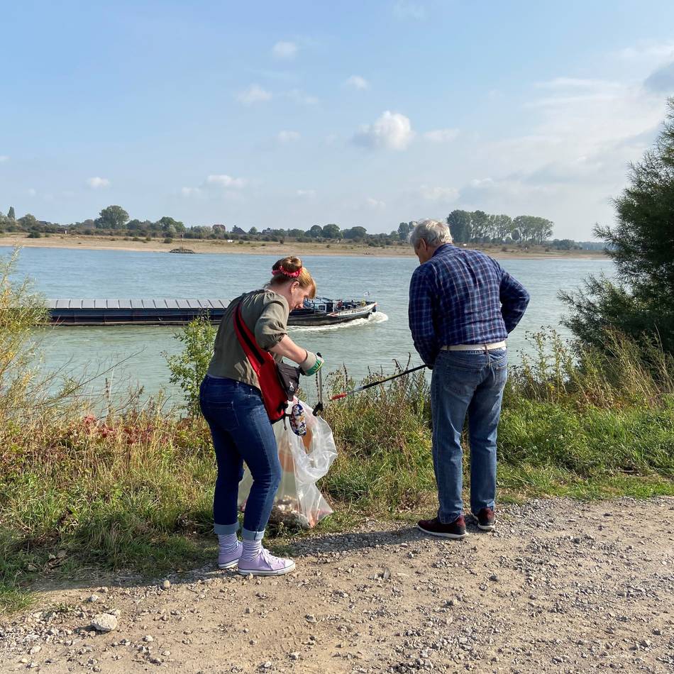 Rhine-clean-up: Nabu Xanten ruft zum Müllsammeln am Rhein-Ufer auf