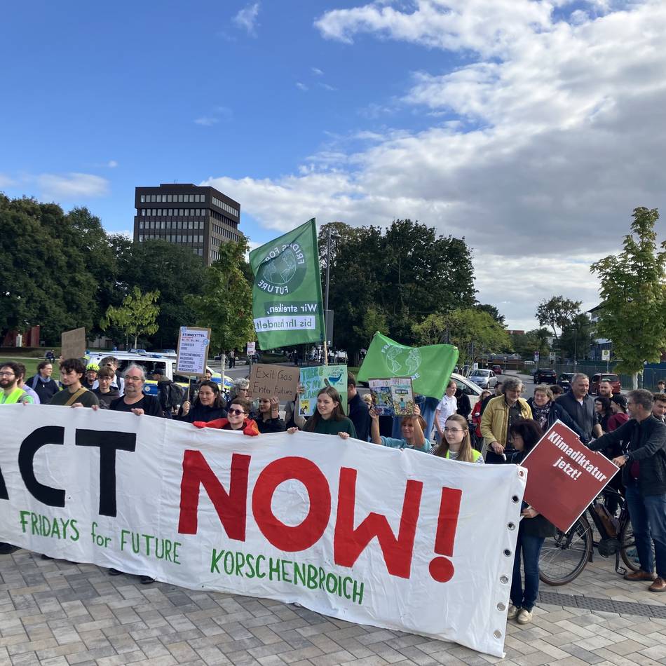 Kundgebung in Mönchengladbach: 40 Teilnehmer gehen für „Fridays for Future“-Demonstration auf die Straße