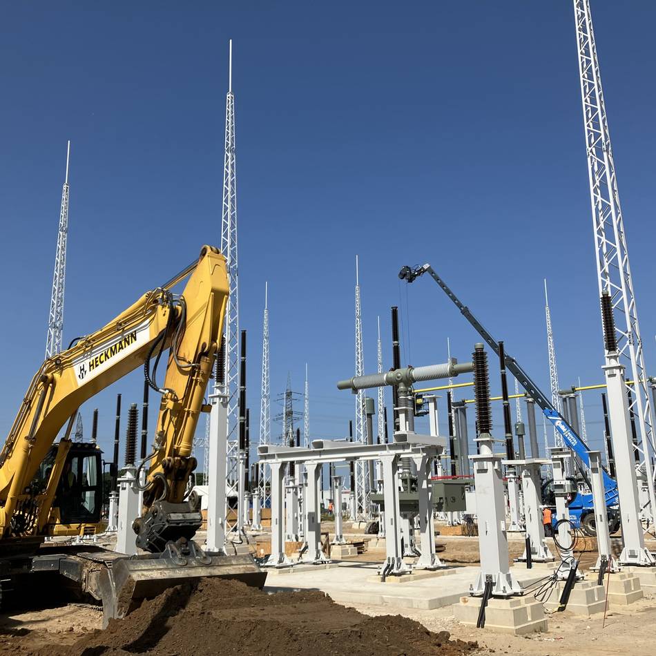 Tag der offenen Baustelle in Meerbusch: Amprion lädt zur Baustellenbesichtigung am Konverter ein