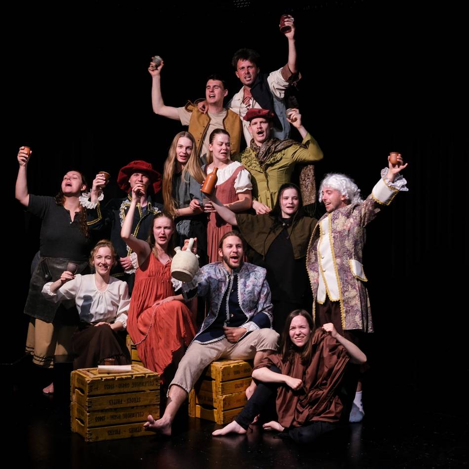 Theater im Fluss in Kleve: Der Storch – eine Komödie zur Revolution