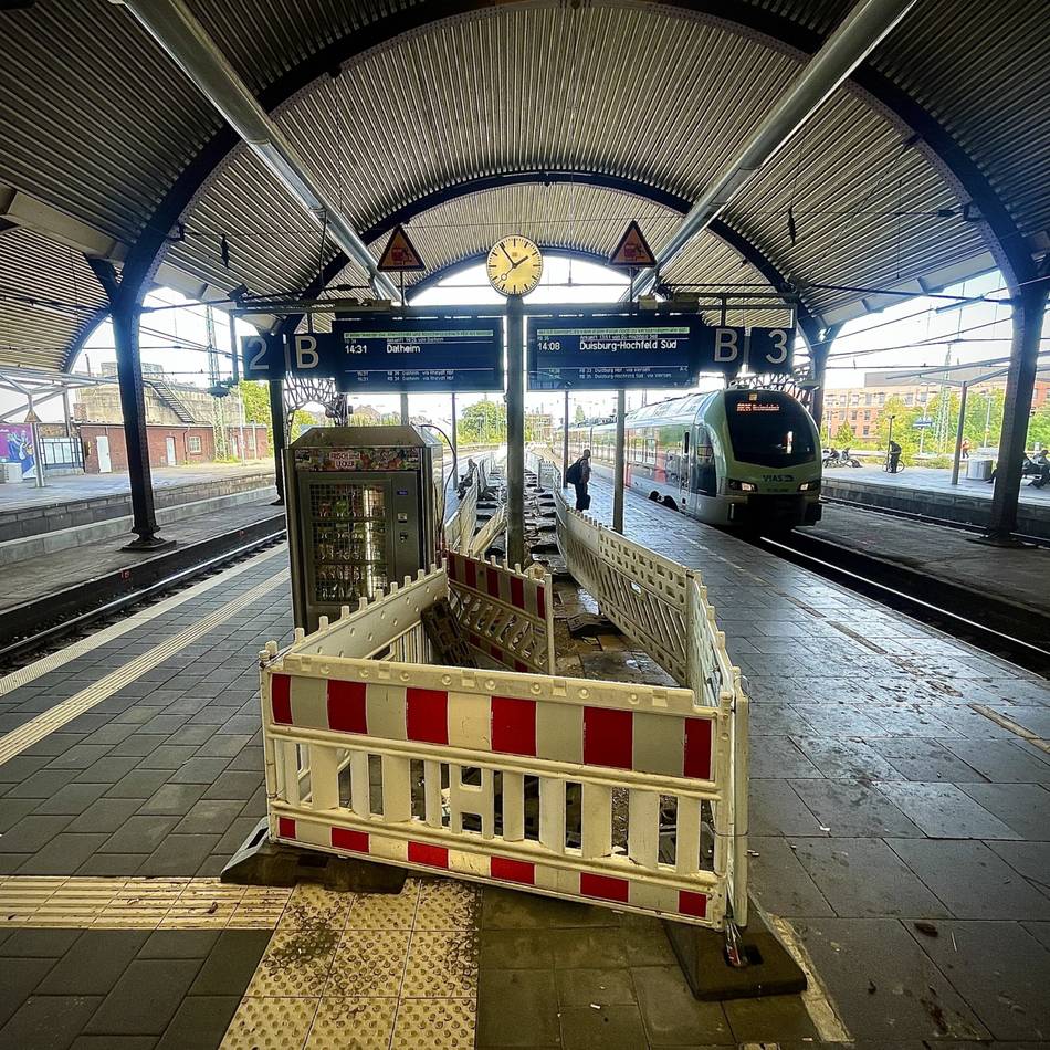 Millionenschweres Projekt: Weitere Bauarbeiten im Mönchengladbacher Hauptbahnhof – monatelange Sperrung