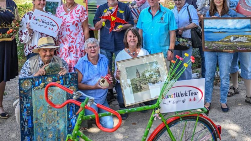 Kunstgenuss auf zwölf Kilometern: Kunstwerktour macht Kerken zur Galerie