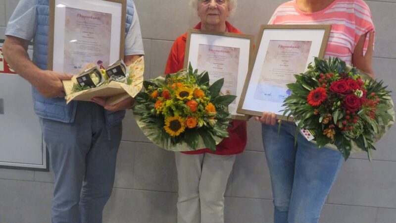 Sankt-Martin-Verein Sonsbeck: Besondere Ehre für ehemalige Vorstandsmitglieder